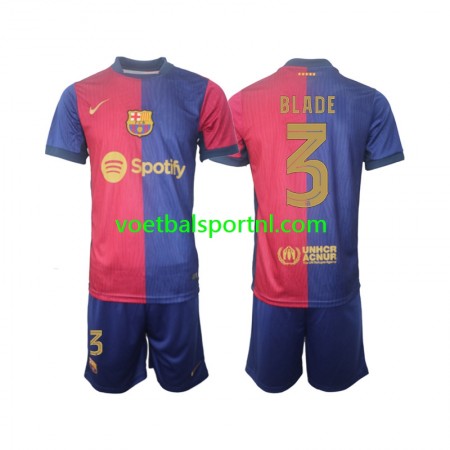 FC Barcelona UCL Font Blade 3 Kind Thuis Tenue 2024-25